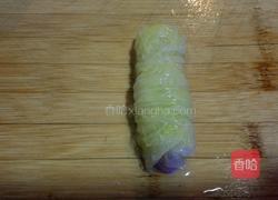 白菜肉卷的做法图解6