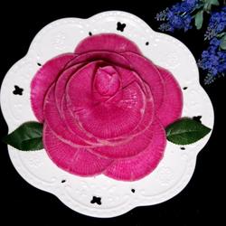 糖醋红心萝卜花的做法[图]