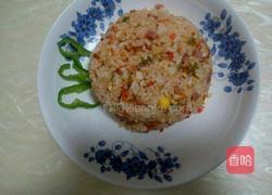 三色蛋炒饭的做法图解7