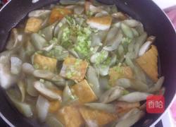 白茄子焖黄豆腐的做法图解14