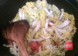 炝炒白菜的做法图解4