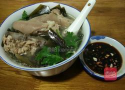 清炖猪尾海带的做法图解5