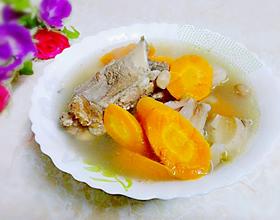 胡萝卜莲藕煲猪骨[图]