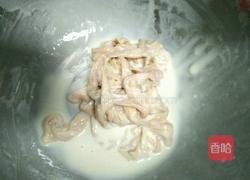 青椒炒鸭肠的做法图解3