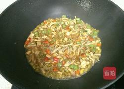 酸豆角炒鸭肠的做法图解13