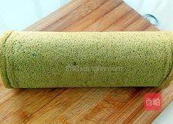 抹茶奶油蛋糕卷的做法图解26