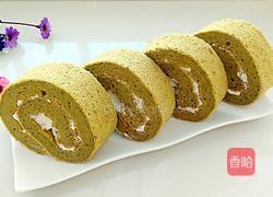 抹茶奶油蛋糕卷的做法图解27