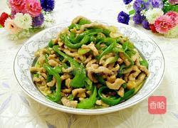 青椒炒肉丝的做法图解13