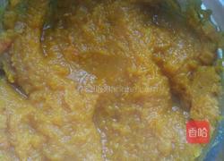 南瓜玫瑰卷的做法图解3