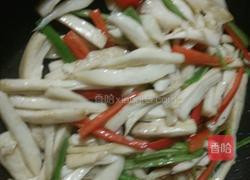 素炒手撕杏鲍菇的做法图解5