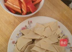 尖椒豆腐皮的做法图解2