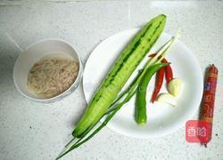 黄瓜火腿拌鸭肠的做法图解7