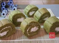 抹茶蛋糕卷的做法图解22