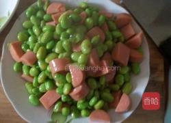 豆米炒火腿的做法图解5