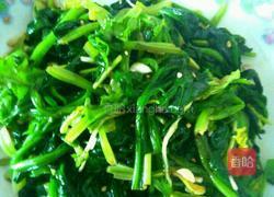 凉拌菠菜的做法图解3