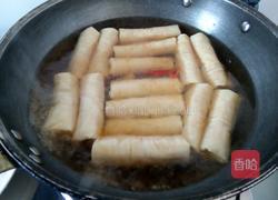 千张裹肉的做法图解9