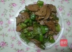 辣椒炒猪肝的做法图解6