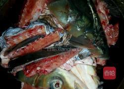 鱼头青菜汤的做法图解2