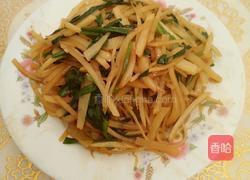 韭菜土豆丝的做法图解11