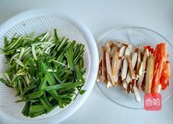 韭菜炒香干的做法图解2