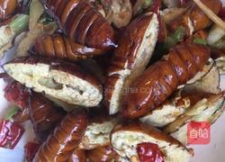 爆炒蚕蛹的做法图解8