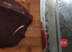 宝宝猪肝粥的做法图解2