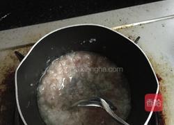 宝宝猪肝粥的做法图解3