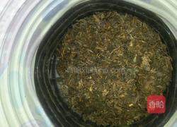 干菜肉松蒸鸡蛋的做法图解2