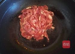 蒜黄炒肉的做法图解7