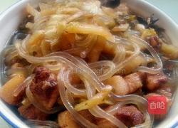 猪肉酸菜炖粉条的做法图解11