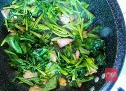 菠菜炒猪肝的做法图解5