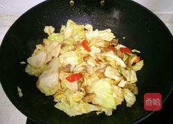 包菜炒五花肉的做法图解9