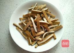 青蒜炒香干的做法图解4