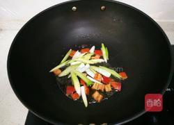 青蒜炒香干的做法图解5