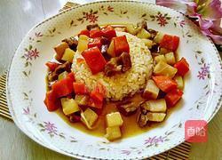 咖喱肉盖浇饭的做法图解6