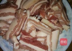 肉片松蛾炖山药的做法图解5