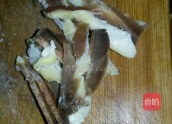 萝卜丝炒腊肉的做法图解4