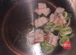 五花肉烧豆角的做法图解3