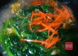 菠菜粉丝汤的做法图解2