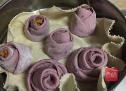 紫薯玫瑰花的做法图解5