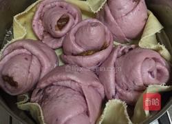 紫薯玫瑰花的做法图解8