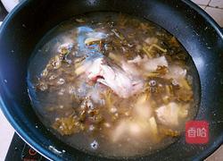 家常酸菜鲈鱼的做法图解10