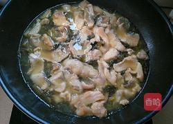 家常酸菜鲈鱼的做法图解13