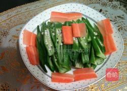 热拌秋葵的做法图解4