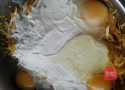 南瓜丝鸡蛋饼的做法图解2