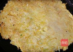 南瓜丝鸡蛋饼的做法图解6