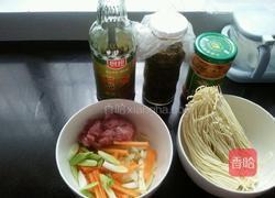 冬笋雪菜肉丝面的做法图解1
