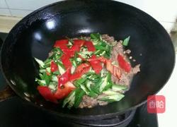 秋葵炒牛肉的做法图解5