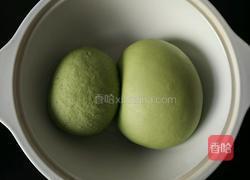 绿色面团的做法图解4