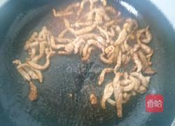 茭白肉丝的做法图解4